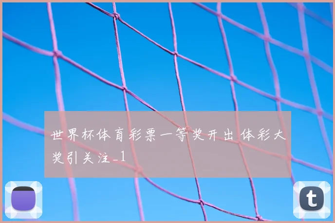 世界杯体育彩票一等奖开出 体彩大奖引关注_1